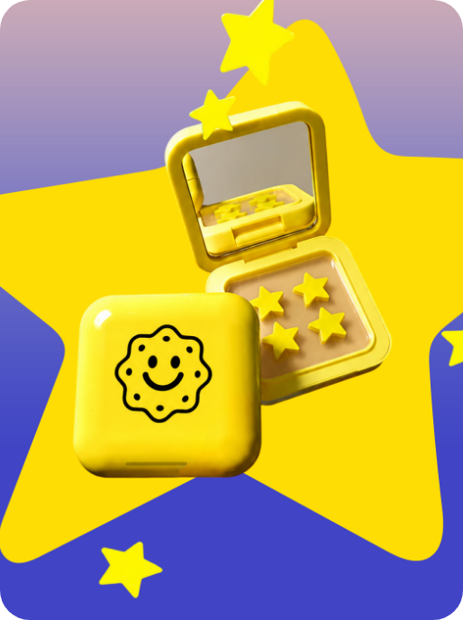 Dermple Mirror Yellow Box